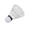 LEAN TOYS Badminton Set Schläger Federball Tasche Schwarz