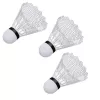 LEAN TOYS Badminton Set 2 Rackets 3 Shuttlecocks Carry Cover Black