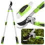 LEAN Teleskop-Gartenschere Astschere mit rutschfesten Griffen 68-92 cm
