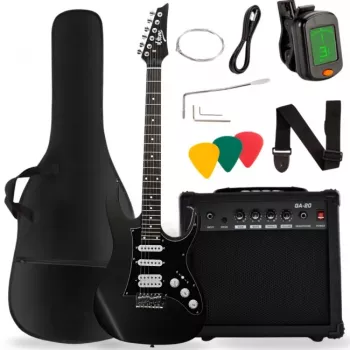 V-TONE EGA 39 MBK E-Gitarre 4/4 Stratocaster