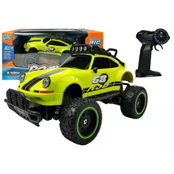 LEAN TOYS Ferngesteuertes Auto Off-Road R/C Käfer Grün 2.4G