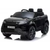 LEAN CARS Range Rover Evoque Elektro-Kinderauto Schwarz lackiert