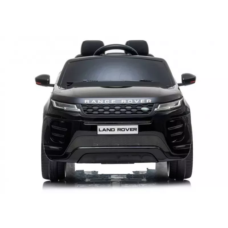 LEAN CARS Range Rover Evoque Elektro-Kinderauto Schwarz lackiert