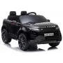LEAN CARS Range Rover Evoque Elektro-Kinderauto Schwarz lackiert