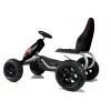 LEAN CARS Gokart B012 Inflatable Tires Black Pedal Go-Kart für Kinder 3-8 Jahre