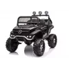 LEAN CARS Elektro-Kinderfahrzeug Mercedes Unimog S Schwarz