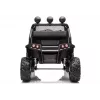 LEAN CARS Elektro-Kinderfahrzeug Mercedes Unimog S Schwarz