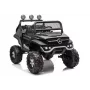LEAN CARS Elektro-Kinderfahrzeug Mercedes Unimog S Schwarz