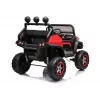 LEAN CARS Elektro-Kinderfahrzeug Mercedes Unimog S Rot