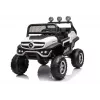 LEAN CARS Elektro-Kinderfahrzeug Mercedes Unimog S Weiß