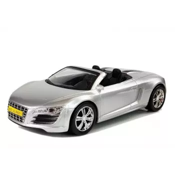 LEAN TOYS Spielzeugauto Cabriolet Silber 1:18