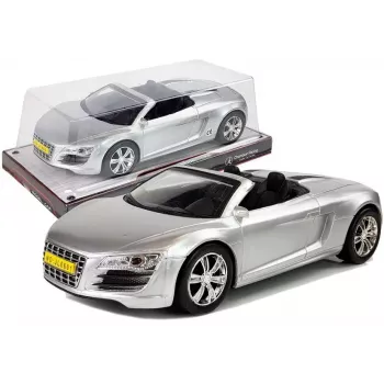 LEAN TOYS Spielzeugauto Cabriolet Silber 1:18