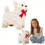 LEAN TOYS Interaktiver Chihuahua-Hund bewegt sich, bellt