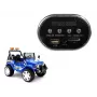 LEAN CARS Jeep S618 Kinder-Elektroauto mit Batterie und Fernbedienung