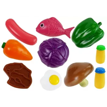 LEAN TOYS Küchenset Geschirr Kochen 22 Teile