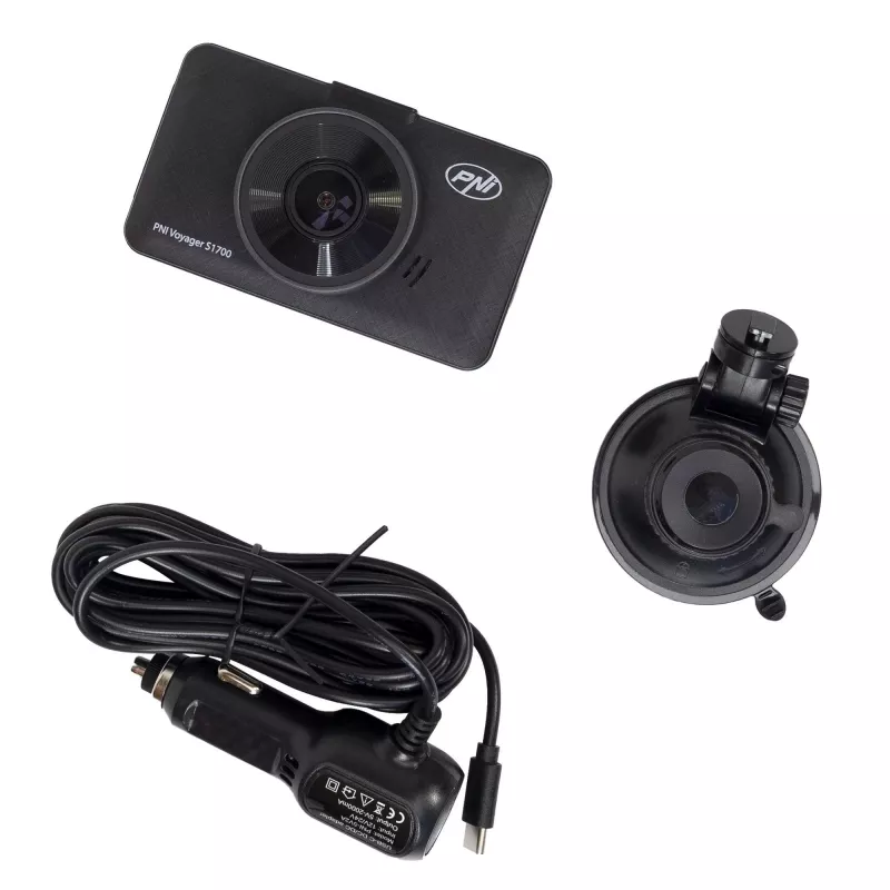 PNI Car DVR S1700 4K UHD Dashcam mit GPS und Wi-Fi