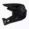 LEATT MTB Enduro 4.0 V23 Fahrradhelm mit abnehmbarem Kinnbügel, Größe L, Schwarz
