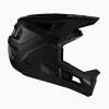 LEATT MTB Enduro 4.0 V23 Fahrradhelm mit abnehmbarem Kinnbügel, Größe L, Schwarz
