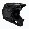 LEATT MTB Enduro 4.0 V23 Fahrradhelm mit abnehmbarem Kinnbügel, Größe L, Schwarz