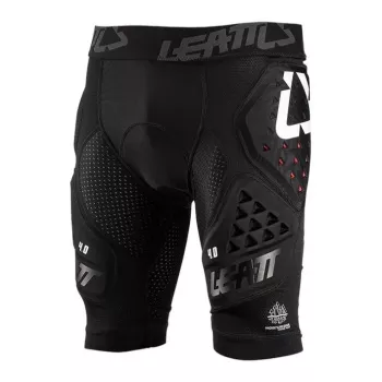 LEATT Impact Shorts 3DF 4.0 Protective Shorts, Größe M, Schwarz