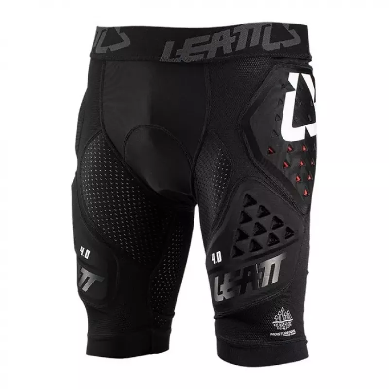 LEATT Impact Shorts 3DF 4.0 Protective Shorts, Größe M, Schwarz