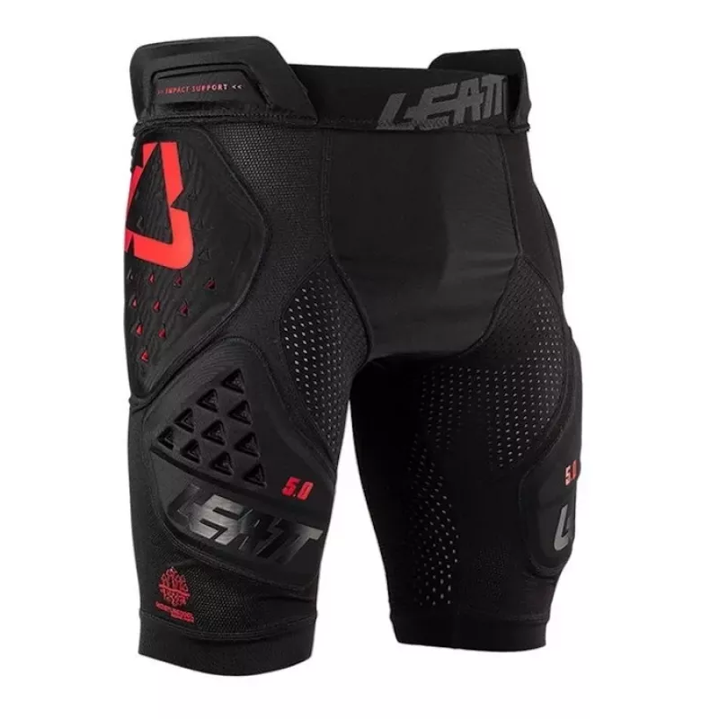 LEATT Impact Shorts 3DF 5.0 Protective Shorts, Größe L, Schwarz