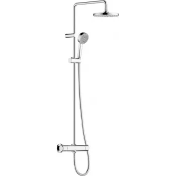 Oras Thermostatischer Duschset mit Mischer, Chrom, 150 mm Achsabstand