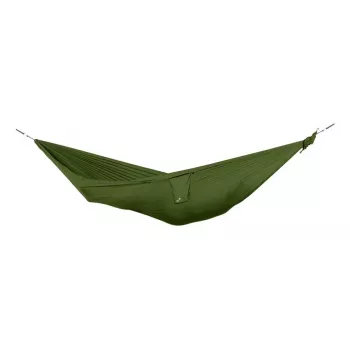 Ticket To The Moon TRAVEL HAMMOCK - Kompakte Hängematte für 2 Personen, Nylon, Grün