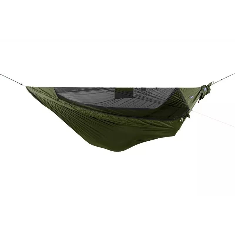 Ticket To The Moon PRO HAMMOCK Hängematte 1 Person Nylon Dunkelgrün