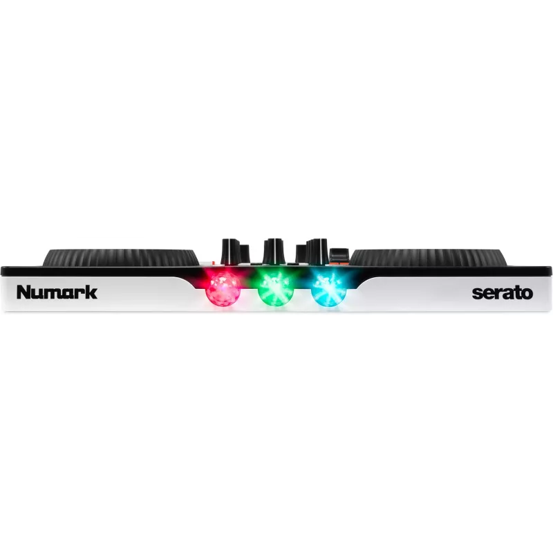 Numark Party Mix MKIII DJ-Controller mit integrierten Lautsprechern und Lichtshow