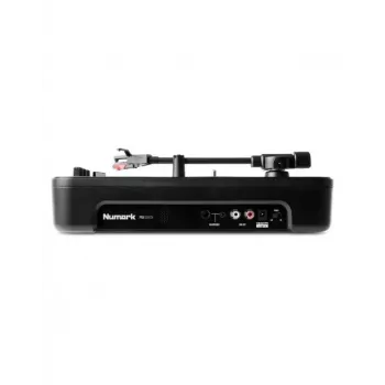 Numark PT01 Scratch - Semi-automatischer tragbarer Plattenspieler mit DJ-Scratch-Schalter