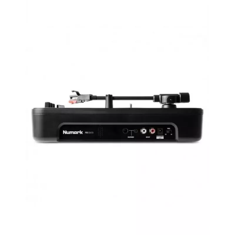 Numark PT01 Scratch - Semi-automatischer tragbarer Plattenspieler mit DJ-Scratch-Schalter