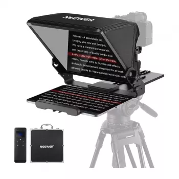 NEEWER X12 II Tablet-Stativhalterung - CNC-Aluminium, 7,9 inch-12,9 inch Tablet-Klemme, Arca-Swiss-Platte, Kaltgeräteschuh, 360° Drehung, Schwarz