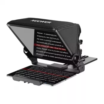 NEEWER X12 II Tablet-Stativhalterung - CNC-Aluminium, 7,9 inch-12,9 inch Tablet-Klemme, Arca-Swiss-Platte, Kaltgeräteschuh, 360° Drehung, Schwarz