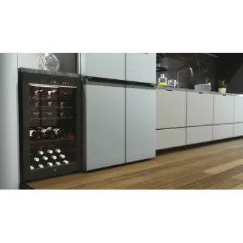 Haier HWS49GAE Wine Bank 50 Serie 3 Kompressor Weinkühler freistehend Schwarz 49 Flaschen