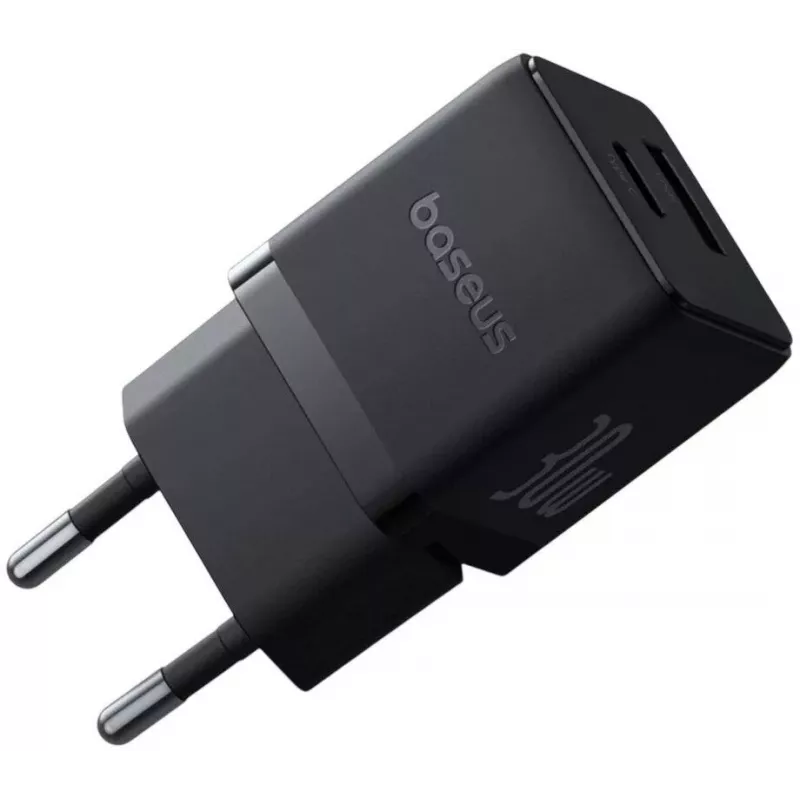 Baseus Palm 30W USB-C USB-A Ladegerät Schwarz