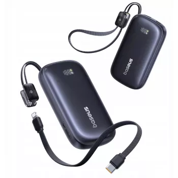 Baseus EnerFill FC21 QPow3 Ultra 10000 mAh 22.5W Power Bank Schwarz