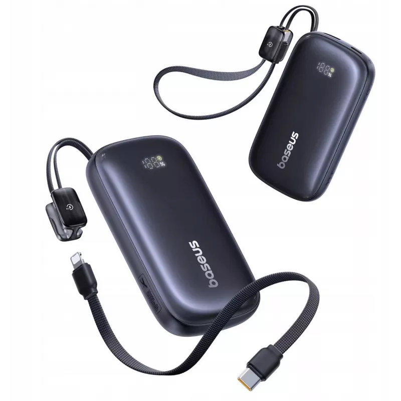 Baseus EnerFill FC21 QPow3 Ultra 10000 mAh 22.5W Power Bank Schwarz