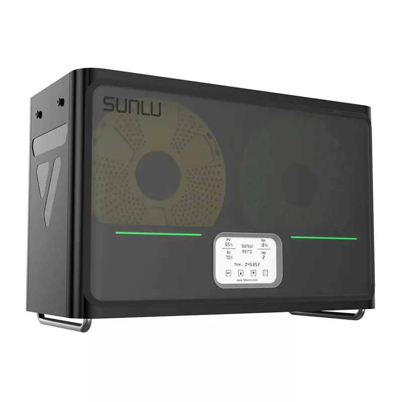 Sunlu S4 Filament Trockner 2-Spulen 360° PTC Heizung 35-70°C LCD Touchscreen