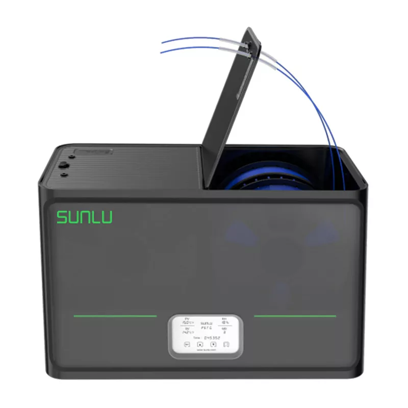 Sunlu S4 Filament Trockner 2-Spulen 360° PTC Heizung 35-70°C LCD Touchscreen