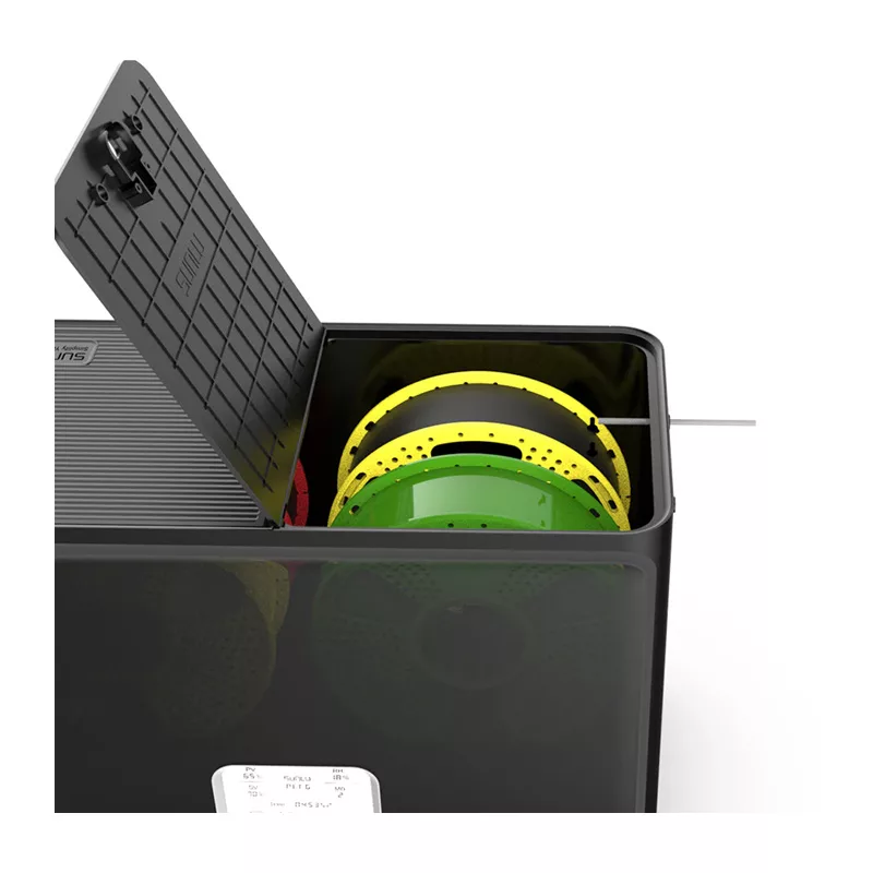 Sunlu S4 Filament Trockner 2-Spulen 360° PTC Heizung 35-70°C LCD Touchscreen