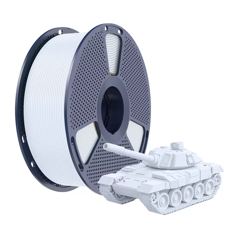 SUNLU PLA+ High-Speed Weißes Filament 1,75 mm 1 kg