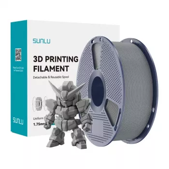 SUNLU PLA+ 2.0 Filament (Grau) 1,75 mm 1 kg