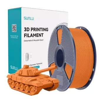 SUNLU PLA+ High-Speed Orange Filament 1,75 mm 1 kg