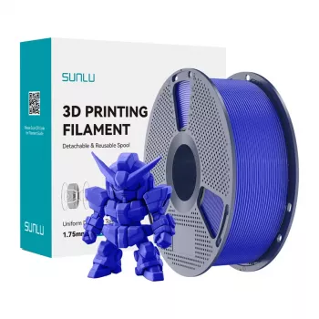SUNLU PLA+ 2.0 Filament 1,75 mm Hellblau 1 kg