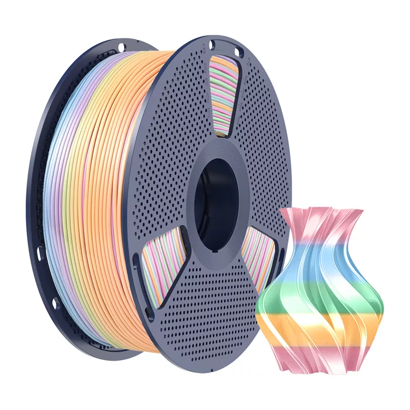 SUNLU PLA+ Silk Filament Rainbow 1,75 mm 1 kg