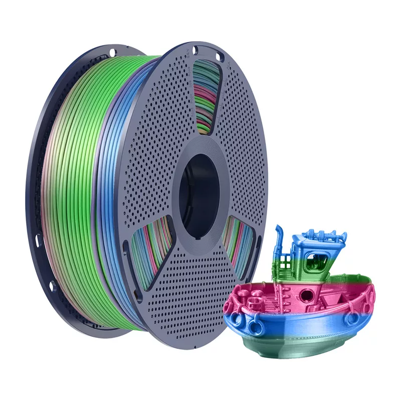 SUNLU PLA+ Silk Filament Rainbow 1,75mm 1kg