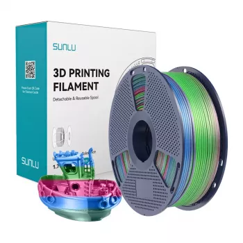 SUNLU PLA+ Silk Filament Rainbow 1,75mm 1kg