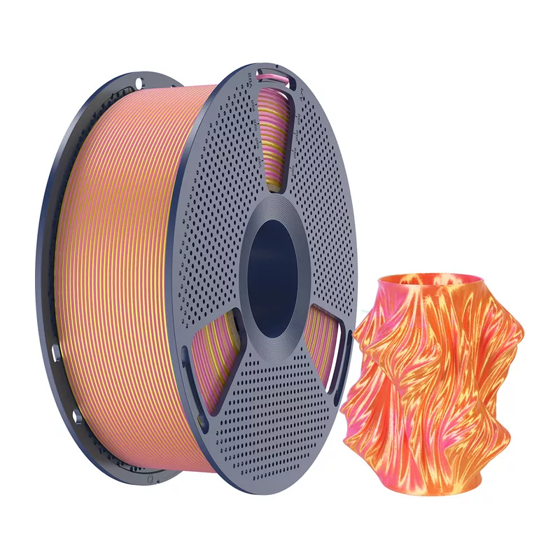 SUNLU PLA+ Silk Dual Color Filament 1,75mm Pink & Gold 1kg