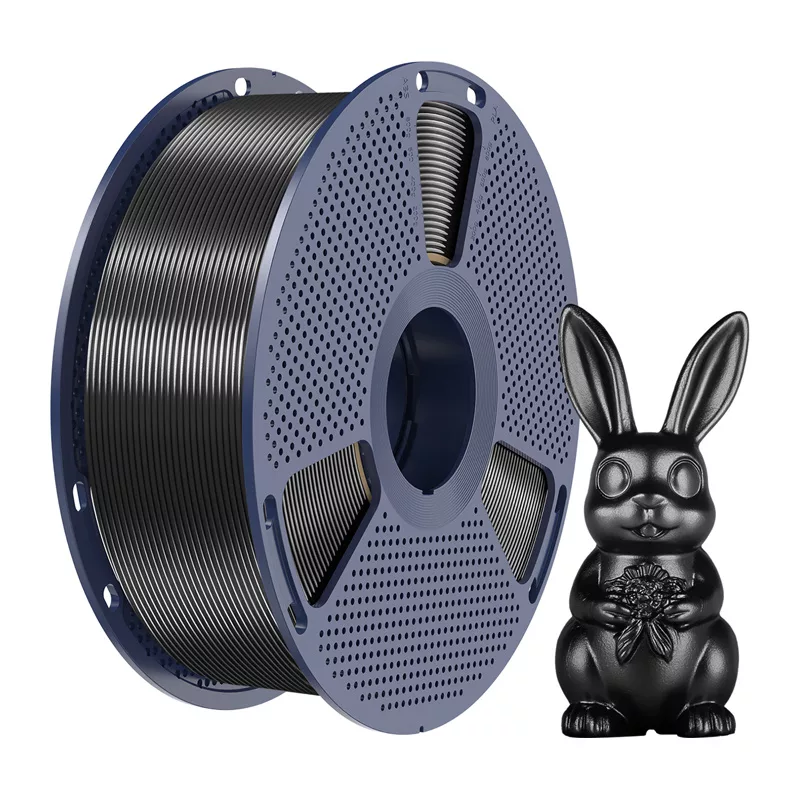 SUNLU PLA+ Silk Filament 1,75 mm Schwarz 1 kg